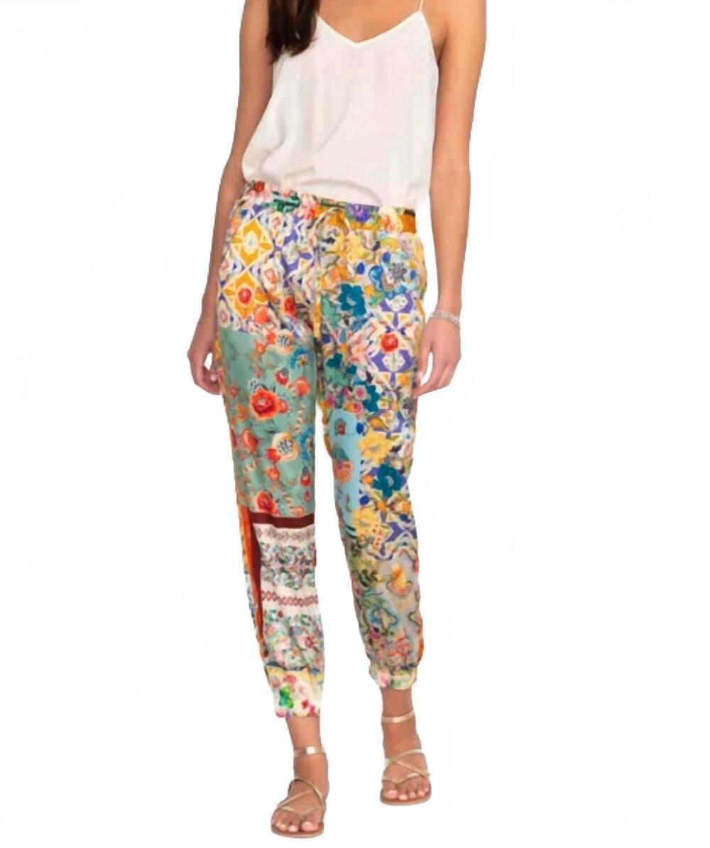 NEW JOHNNY WAS elsie jogger pants in otti